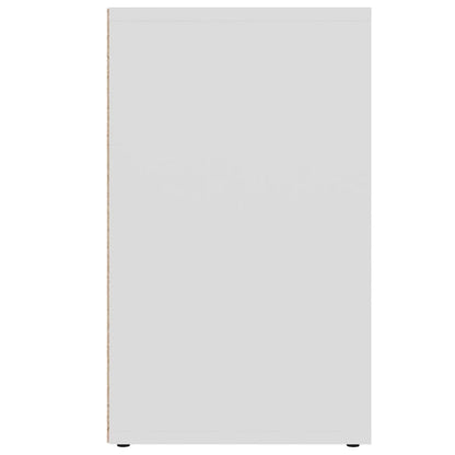 vidaXL Range-chaussures 2 pcs Blanc 52,5x30x50 cm