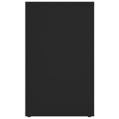vidaXL Schuhregal Schwarz 52,5x30x50 cm