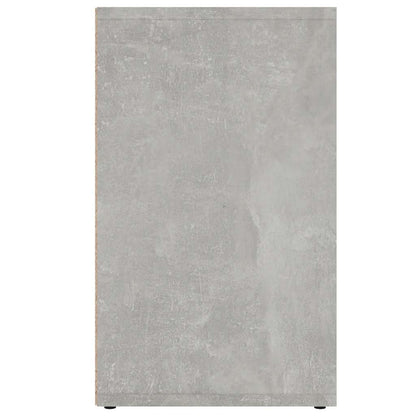 vidaXL Meubles à chaussures 2 pcs Gris béton 52,5x30x50 cm