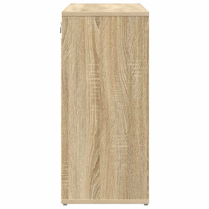 Schuhschrank Sonoma-Eiche 103 x 30 x 67 cm Holzwerkstoff