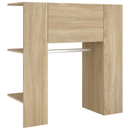 vidaXL Meuble d'entrée Chêne Sonoma 97,5x37x99 cm Bois d'ingénierie