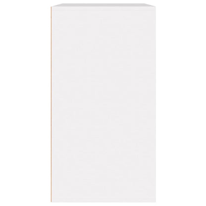 vidaXL Meuble de maquillage Blanc 80x40x75 cm Bois d'ingénierie