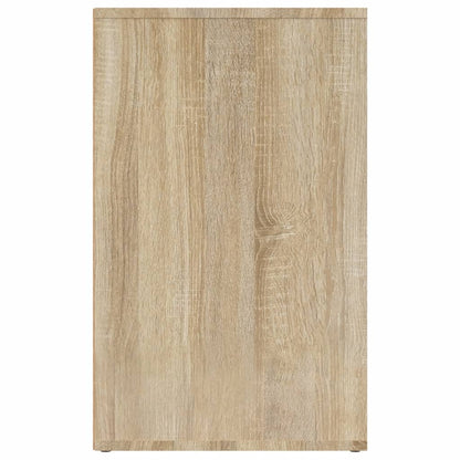 vidaXL Regal für Schminktisch Sonoma-Eiche 80x40x65 cm Holzwerkstoff