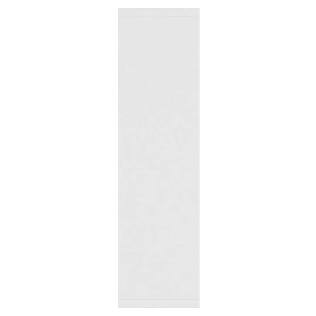 vidaXL Spiegelschrank mit LED Weiß 76x15x55 cm