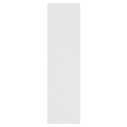 vidaXL Spiegelschrank mit LED Weiß 76x15x55 cm