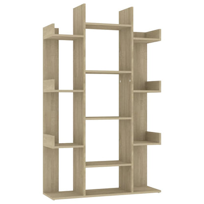 vidaXL Bibliothèque chêne sonoma 86x25,5x140 cm bois d'ingénierie