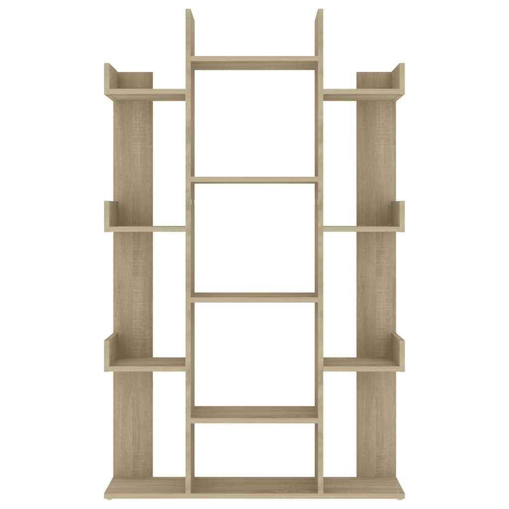 vidaXL Bibliothèque chêne sonoma 86x25,5x140 cm bois d'ingénierie