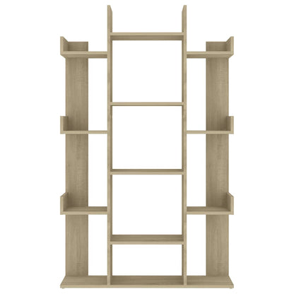 vidaXL Bibliothèque chêne sonoma 86x25,5x140 cm bois d'ingénierie