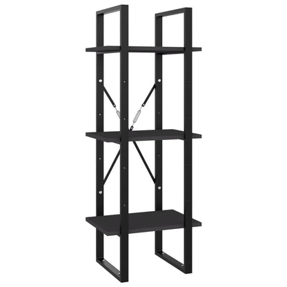 vidaXL Étagère à livres 5 niveaux Gris 40x30x175 cm Bois d'ingénierie