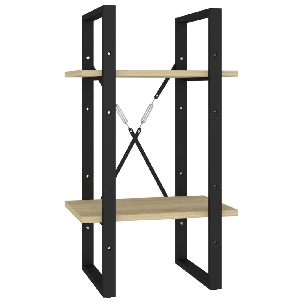 vidaXL Bibliothèque 5 niveaux Chêne Sonoma 40x30x175 cm Bois d'ingénierie