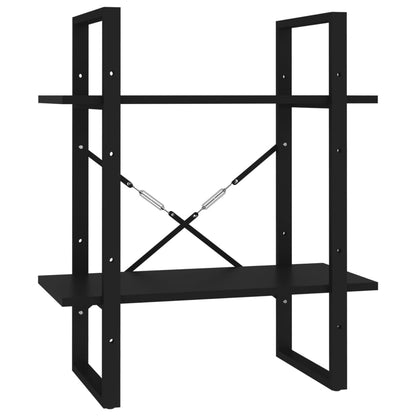 vidaXL Bücherregal 5 Fächer Weiß 60x30x175 cm Holzwerkstoff