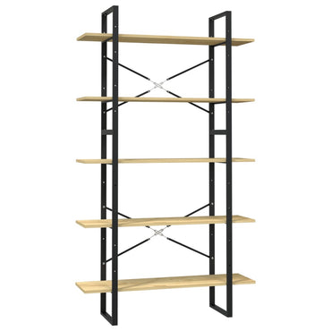 vidaXL Bibliothèque 5 niveaux 100x30x175 cm Bois de pin massif