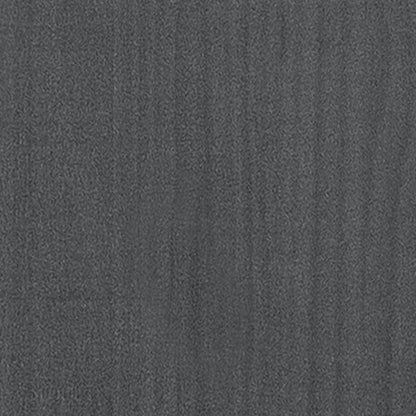 vidaXL Étagère à livres 5 niveaux Gris 100x30x175 cm Bois de pin massif