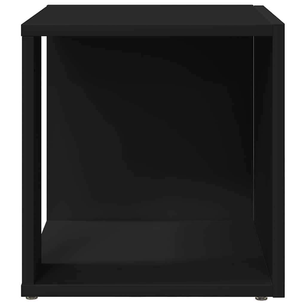 vidaXL Beistelltisch Schwarz 33x33x34,5 cm Holzwerkstoff