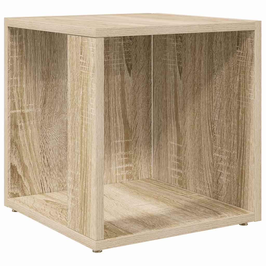 vidaXL Table d'appoint Chêne Sonoma 33x33x34,5 cm Bois d'ingénierie