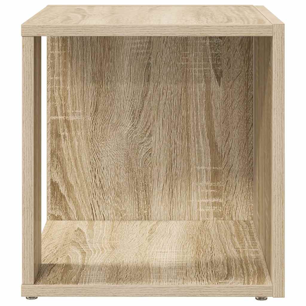 vidaXL Table d'appoint Chêne Sonoma 33x33x34,5 cm Bois d'ingénierie