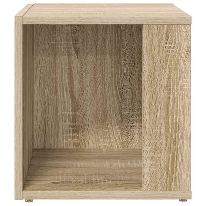 vidaXL Table d'appoint Chêne Sonoma 33x33x34,5 cm Bois d'ingénierie