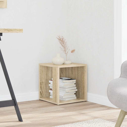 vidaXL Table d'appoint Chêne Sonoma 33x33x34,5 cm Bois d'ingénierie