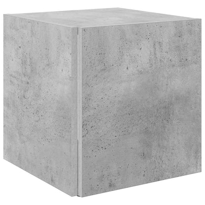 vidaXL Beistelltisch Betongrau 33x33x34,5 cm Holzwerkstoff