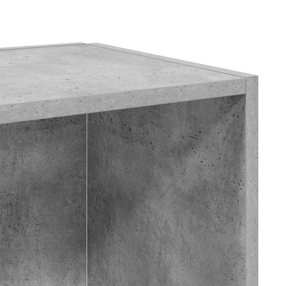 vidaXL Beistelltisch Betongrau 33x33x34,5 cm Holzwerkstoff