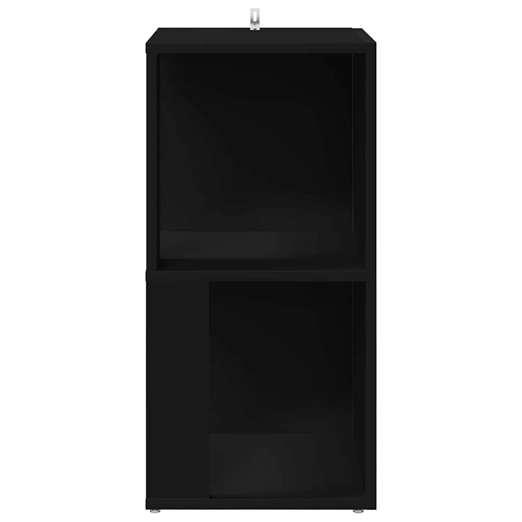 vidaXL Eckregal Schwarz 33x33x67 cm Holzwerkstoff