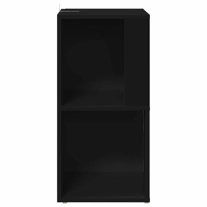 vidaXL Eckregal Schwarz 33x33x67 cm Holzwerkstoff