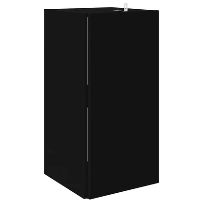 vidaXL Eckregal Schwarz 33x33x67 cm Holzwerkstoff