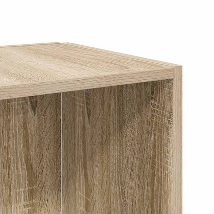 vidaXL Eckregal Sonoma-Eiche 33x33x67 cm Holzwerkstoff