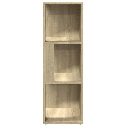 vidaXL Eckregal Sonoma-Eiche 33x33x100 cm Holzwerkstoff