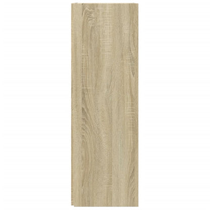 vidaXL Eckregal Sonoma-Eiche 33x33x100 cm Holzwerkstoff
