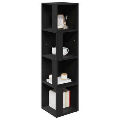 vidaXL Eckregal Schwarz 33x33x132 cm Holzwerkstoff