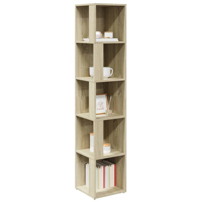vidaXL Eckregal Sonoma-Eiche 33x33x164,5 cm Holzwerkstoff