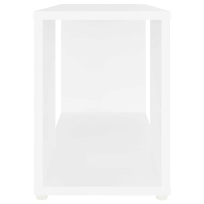 vidaXL Meuble TV blanc 60x24x32 cm Aggloméré
