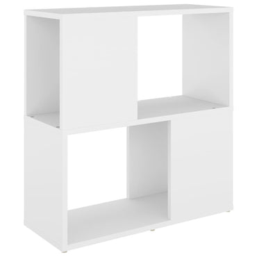 vidaXL Bücherregal Weiß 60x24x63 cm Holzwerkstoff