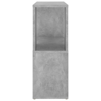 vidaXL Bücherregal Betongrau 60x24x63 cm Holzwerkstoff