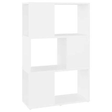 vidaXL Bibliothèque Séparateur de pièce Blanc 60x24x94 cm Aggloméré