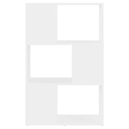 vidaXL Bibliothèque Séparateur de pièce Blanc 60x24x94 cm Aggloméré