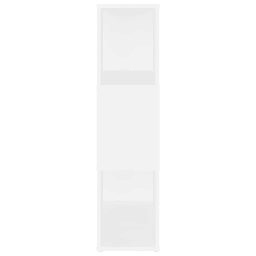 vidaXL Bibliothèque Séparateur de pièce Blanc 60x24x94 cm Aggloméré
