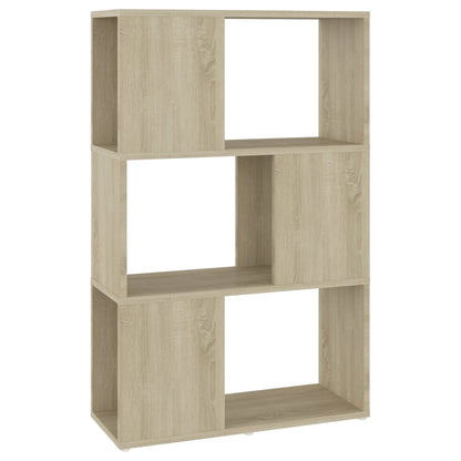 vidaXL Bibliothèque/Séparateur de pièce Chêne Sonoma 60x24x94 cm Bois d'ingénierie