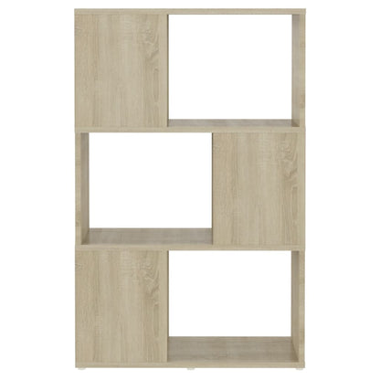 vidaXL Bibliothèque/Séparateur de pièce Chêne Sonoma 60x24x94 cm Bois d'ingénierie