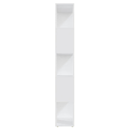 vidaXL Bibliothèque Meuble de séparation Blanc 60x24x155 cm Bois d'ingénierie