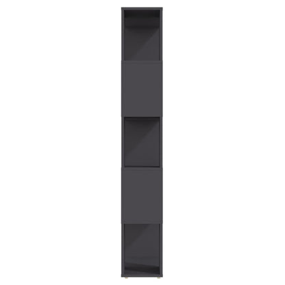 vidaXL Bibliothèque/Séparateur de pièce Gris 60x24x155 cm Bois d'ingénierie