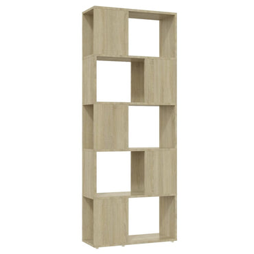 vidaXL Bibliothèque/Meuble de séparation Chêne Sonoma 60x24x155 cm