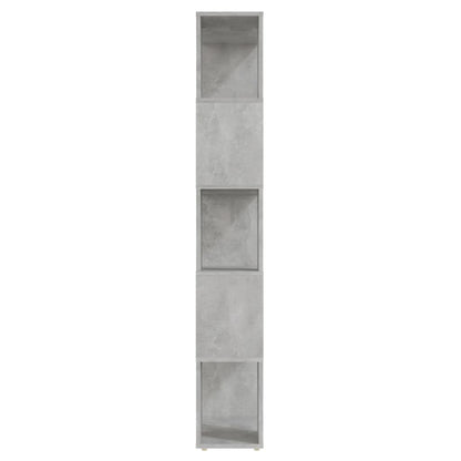 vidaXL Étagère à livres/séparateur de pièce gris béton 60x24x155 cm