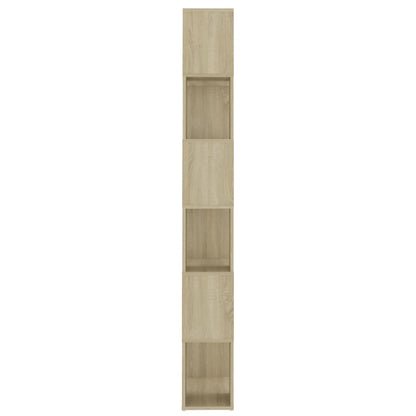 vidaXL Bibliothèque étagère séparateur de pièce chêne sonoma 60x24x186 cm aggloméré