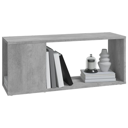 Meuble TV vidaXL gris béton 80x24x32 cm Aggloméré