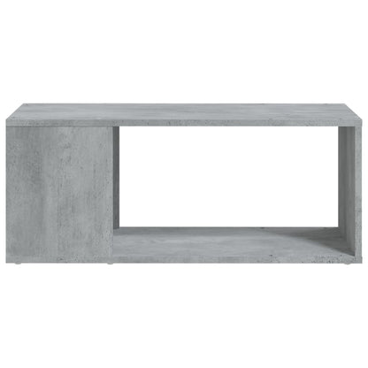 Meuble TV vidaXL gris béton 80x24x32 cm Aggloméré