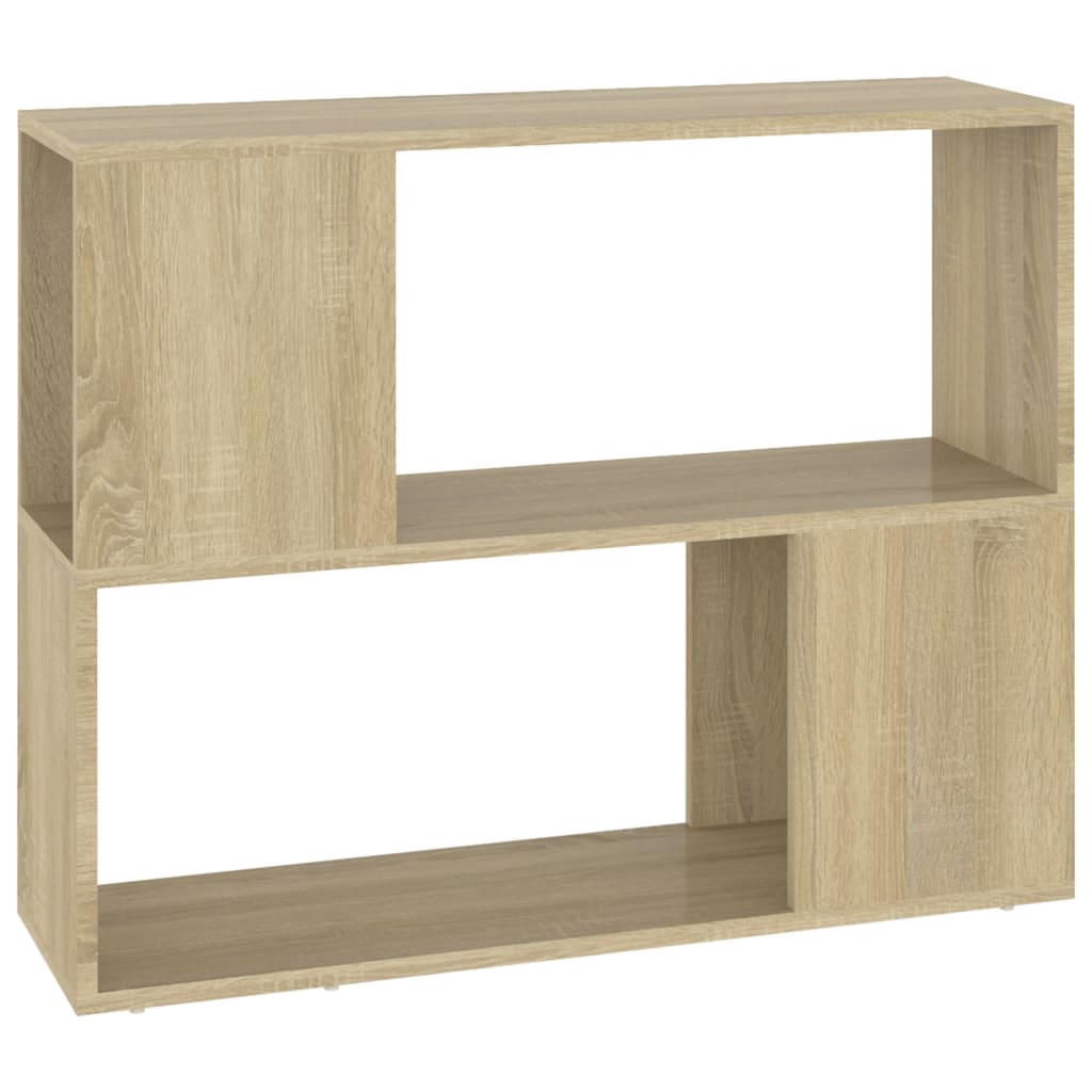 vidaXL Meuble TV chêne Sonoma 80x24x63 cm Bois d'ingénierie