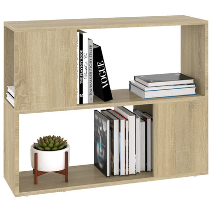 vidaXL Meuble TV chêne Sonoma 80x24x63 cm Bois d'ingénierie