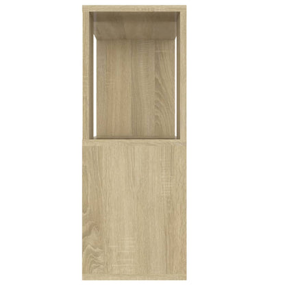 vidaXL Meuble TV chêne Sonoma 80x24x63 cm Bois d'ingénierie